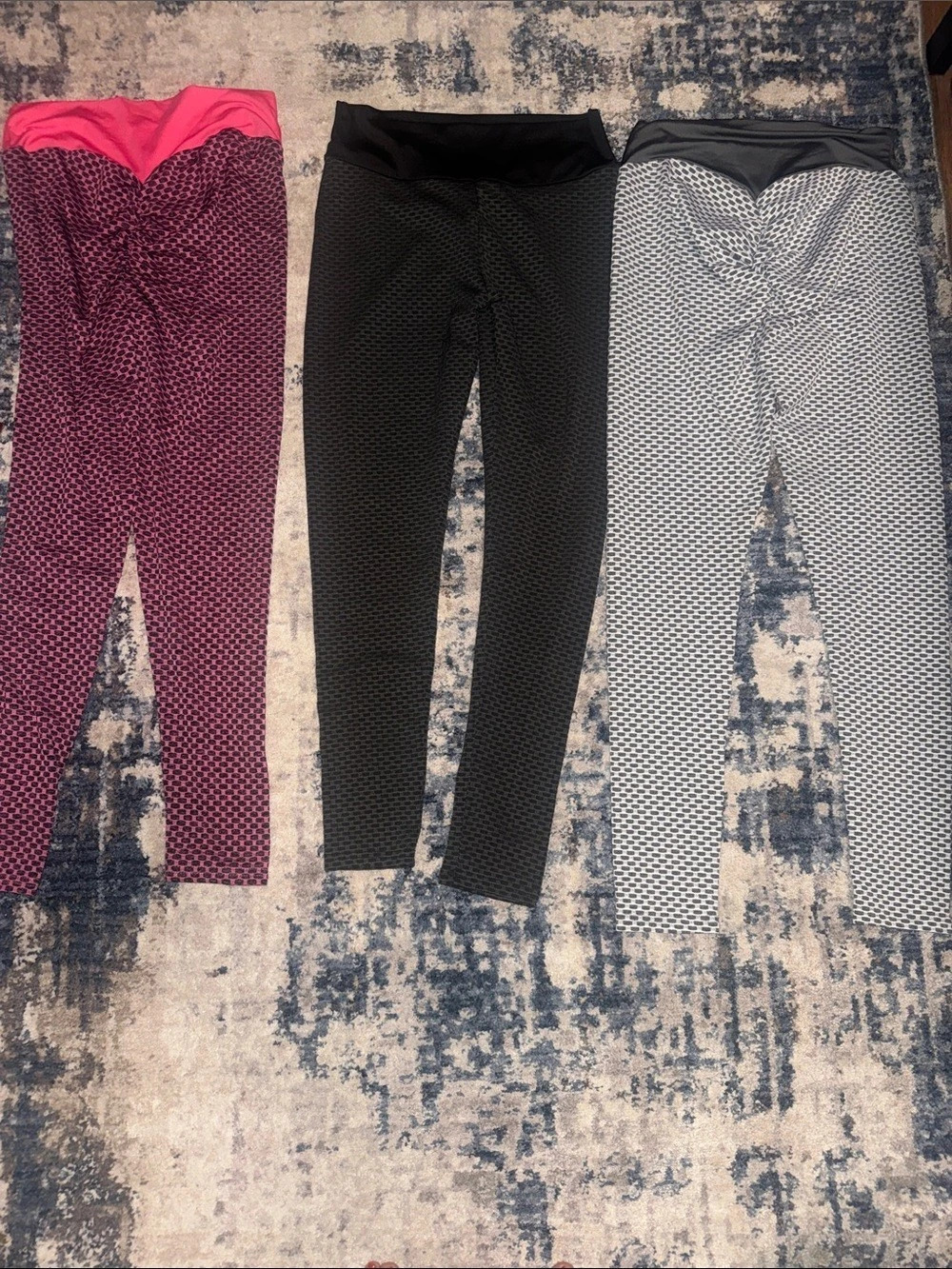 Women's Patterned Leggings 3-Piece Set